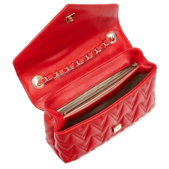 ‼️RARE‼️🎸💯AUTH. VALENTINO by MARIO V.🔥NWT🔥Lynn D Plate Leather Shoulder Bag - Picture 3 of 15